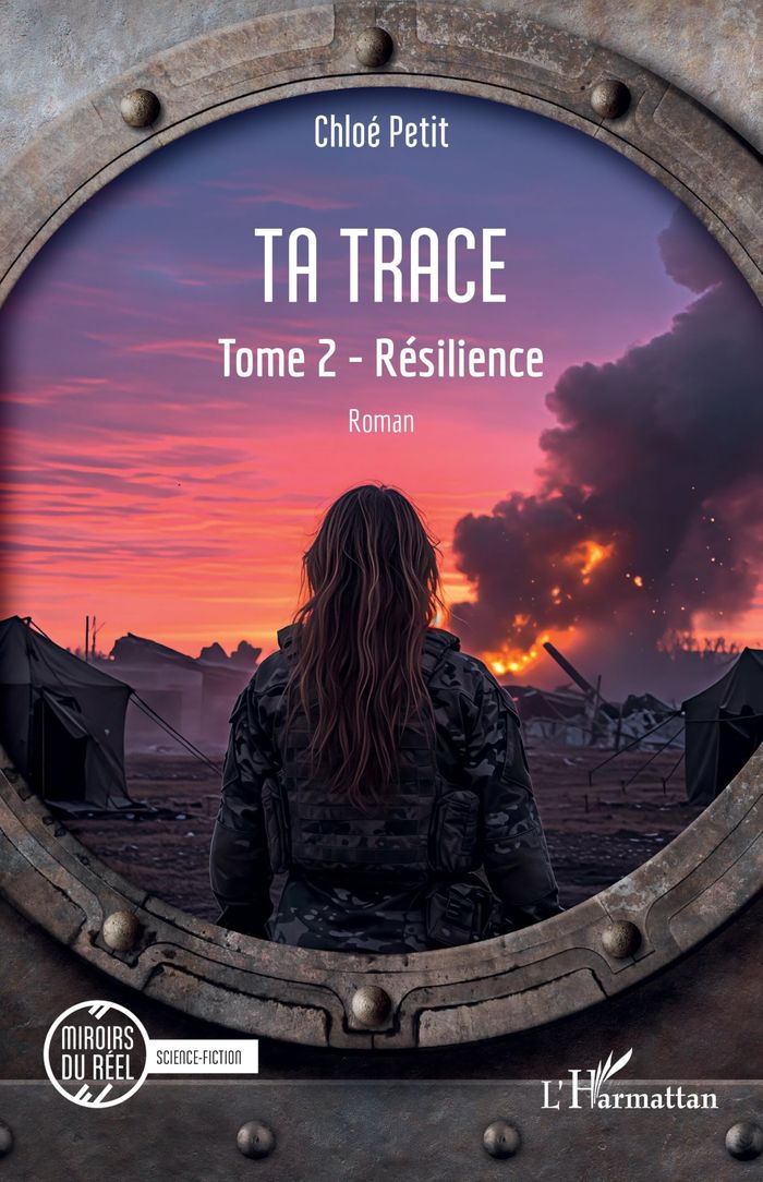 Couverture du livre « Résilience : roman » de Chloé Petit, librairie Les Contes Infusés à Corte