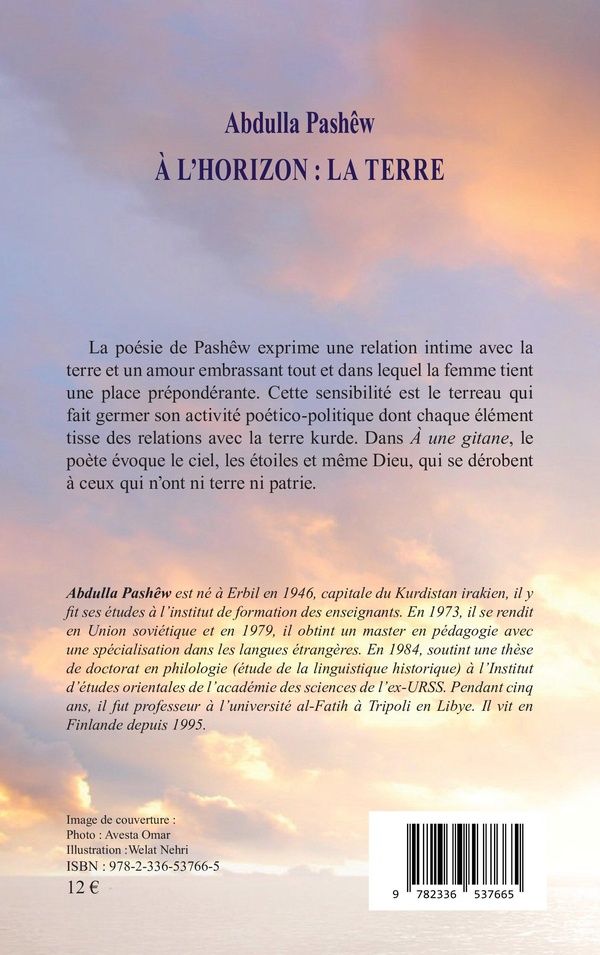 Quatrième de couverture de « À l'horizon : la Terre »
