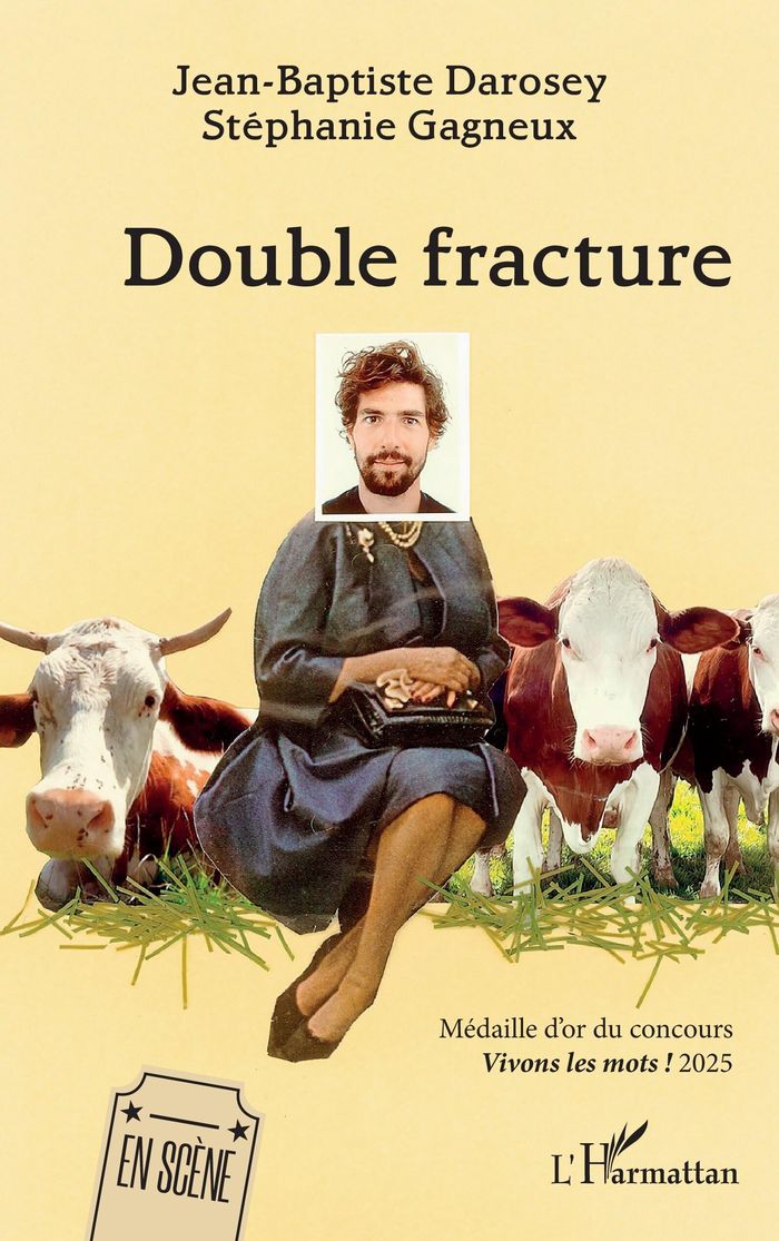 Couverture du livre « Double fracture », librairie Les Contes Infusés à Corte