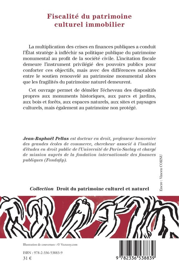 Quatrième de couverture de « Fiscalité du patrimoine culturel immobilier : contribution à la financiarisation des biens culturels et naturels »