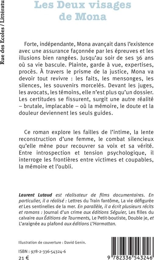 Quatrième de couverture de « Les deux visages de Mona : roman »