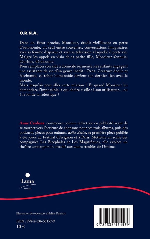 Quatrième de couverture de « O.R.N.A. »
