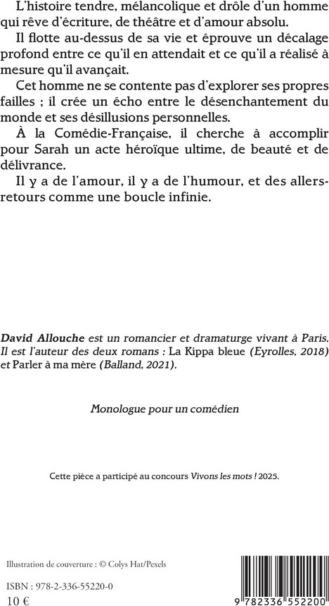 Quatrième de couverture de « Pieds nus »