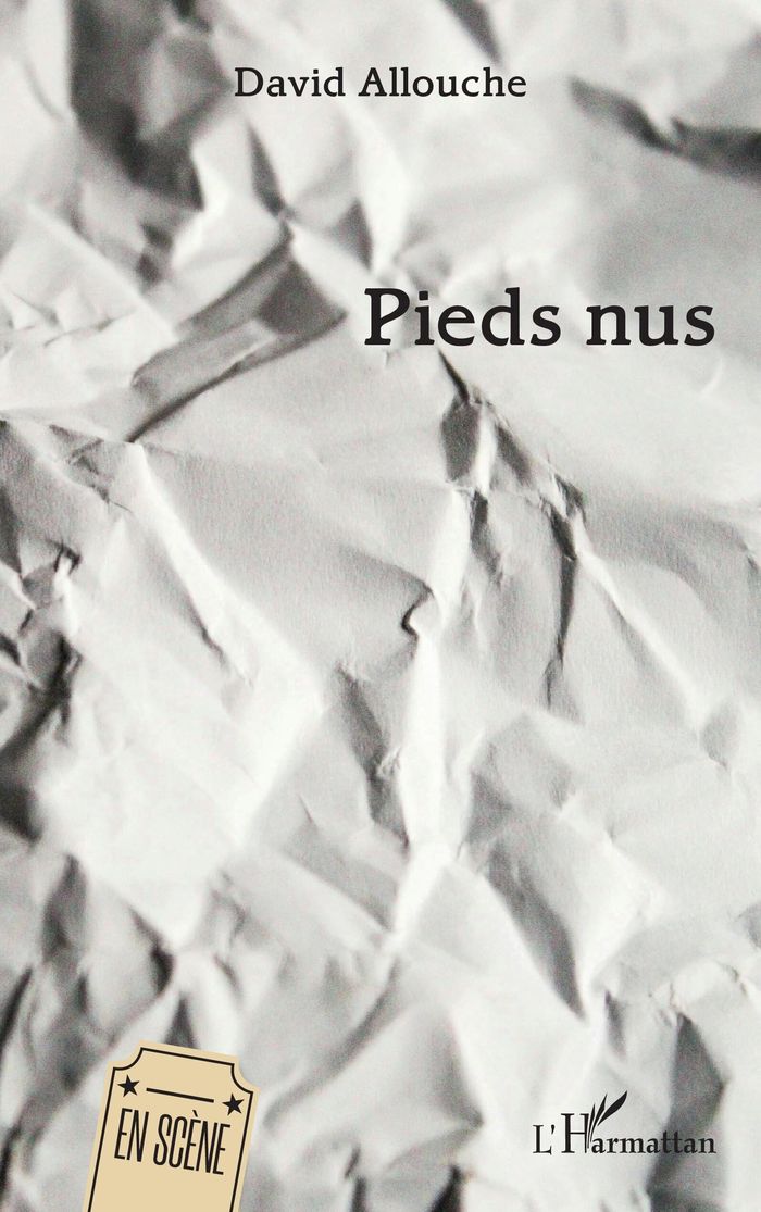 Couverture du livre « Pieds nus » de David Allouche, librairie Les Contes Infusés à Corte