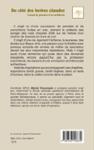 Quatrième de couverture de « Du côté des herbes chaudes : carnet de pensées d'un architecte »