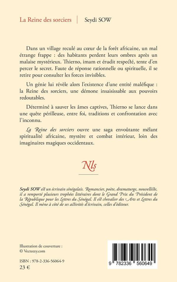 Quatrième de couverture de « La reine des sorciers »