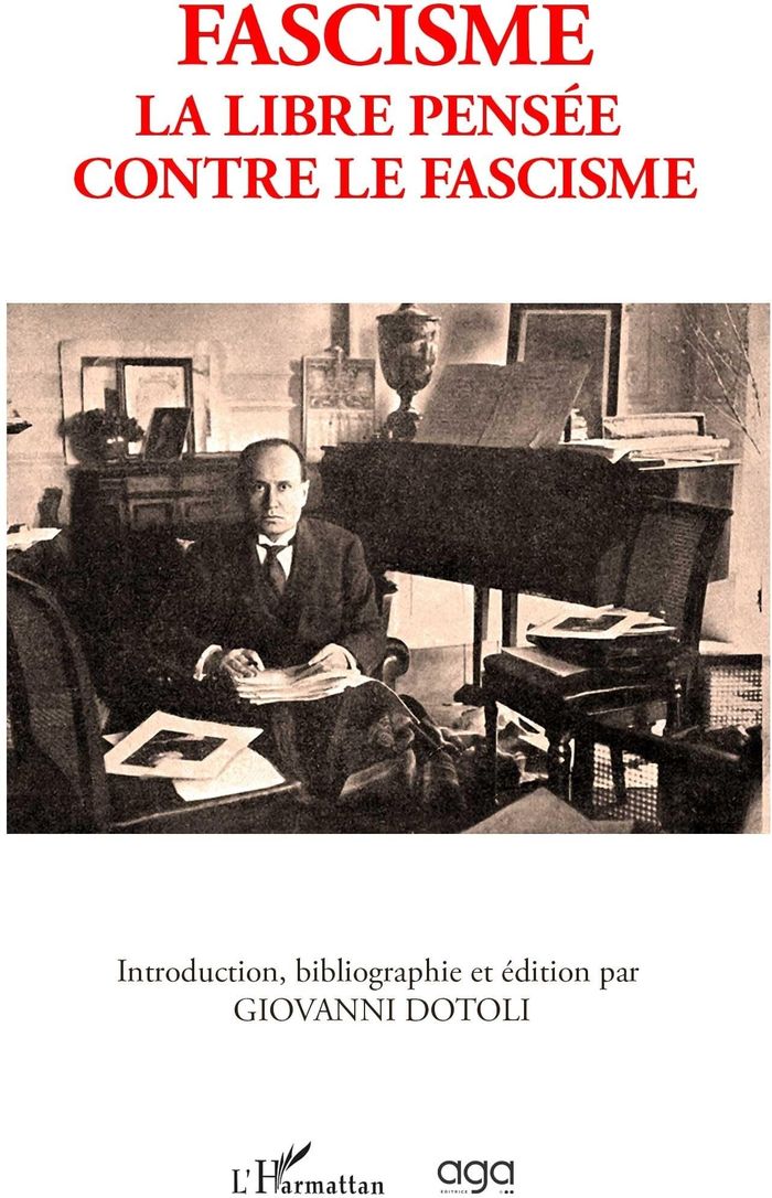 Couverture du livre « Fascisme : la Libre pensée contre le fascisme » de introduction, librairie Les Contes Infusés à Corte