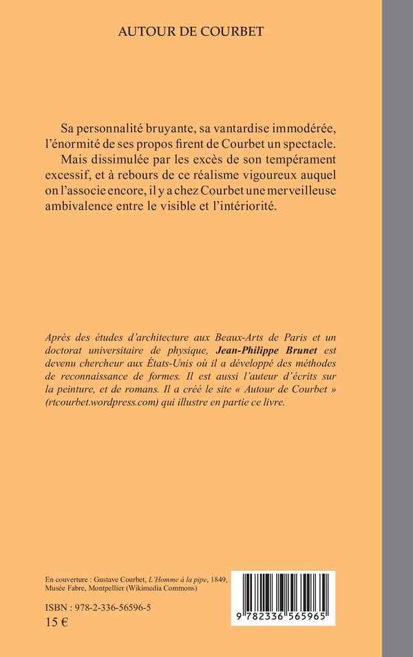 Quatrième de couverture de « Autour de Courbet : résurgences et peinture »