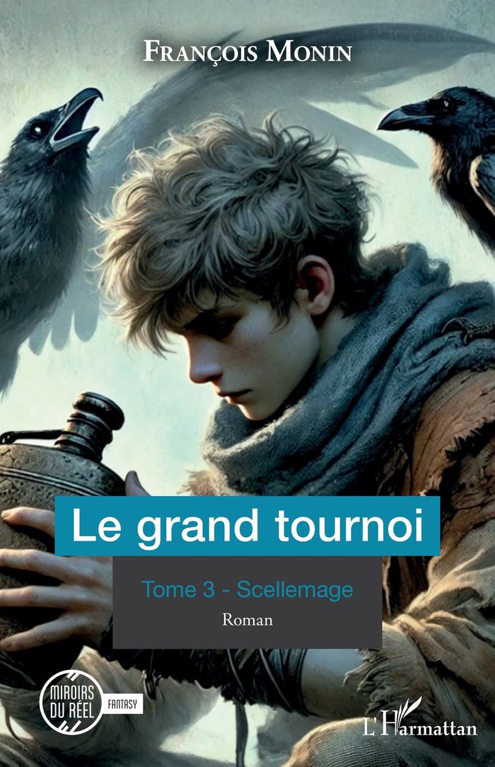 Couverture du livre « Scellemage : roman » de François Monin, librairie Les Contes Infusés à Corte