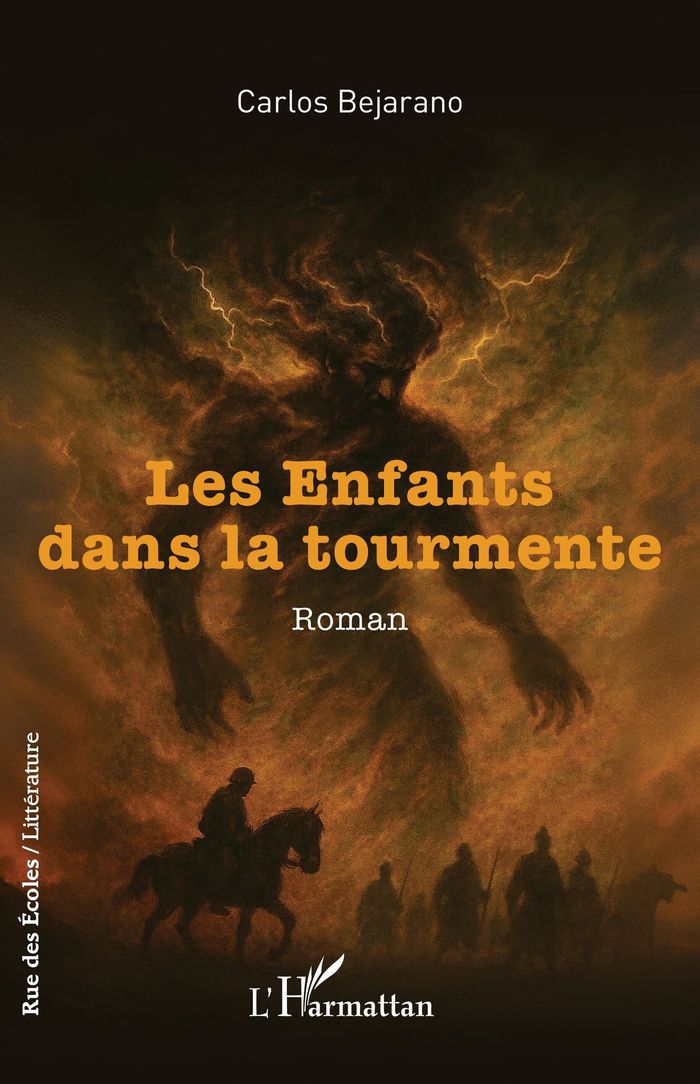 Couverture du livre « Les enfants dans la tourmente : roman » de Carlos Bejarano, librairie Les Contes Infusés à Corte