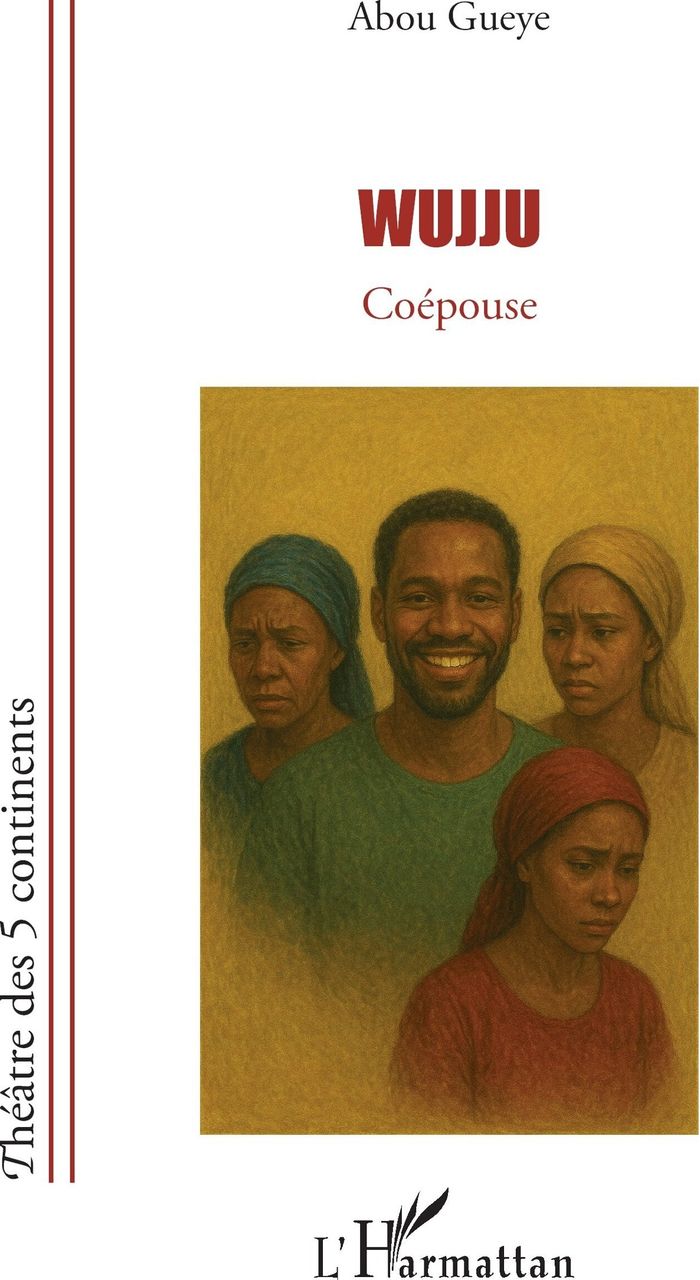 Couverture du livre « WUJJU - COEPOUSE » de Abou Gueye, librairie Les Contes Infusés à Corte