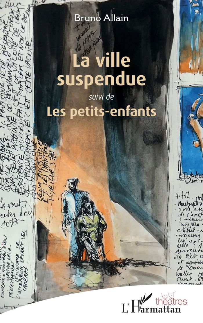Couverture du livre « La ville suspendue : suivi de Les petits-enfants », librairie Les Contes Infusés à Corte