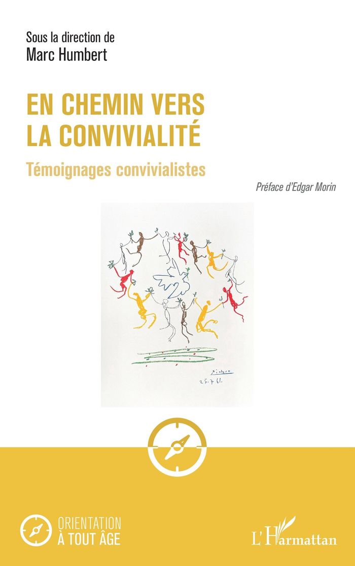 Couverture du livre « En chemin vers la convivialité : Témoignages convivialistes », librairie Les Contes Infusés à Corte