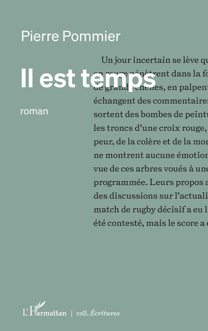 Couverture du livre « Il est temps », librairie Les Contes Infusés à Corte