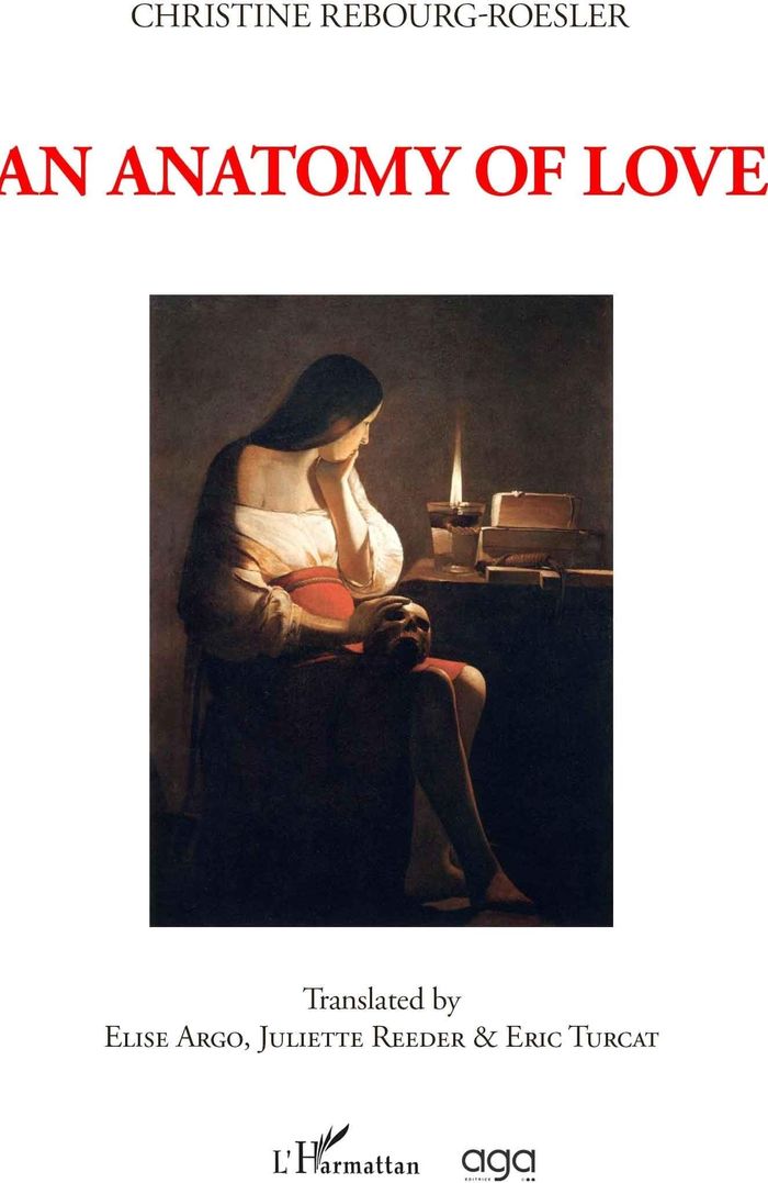 Couverture du livre « An anatomy of love » de Christine Rebourg-Roesler, librairie Les Contes Infusés à Corte