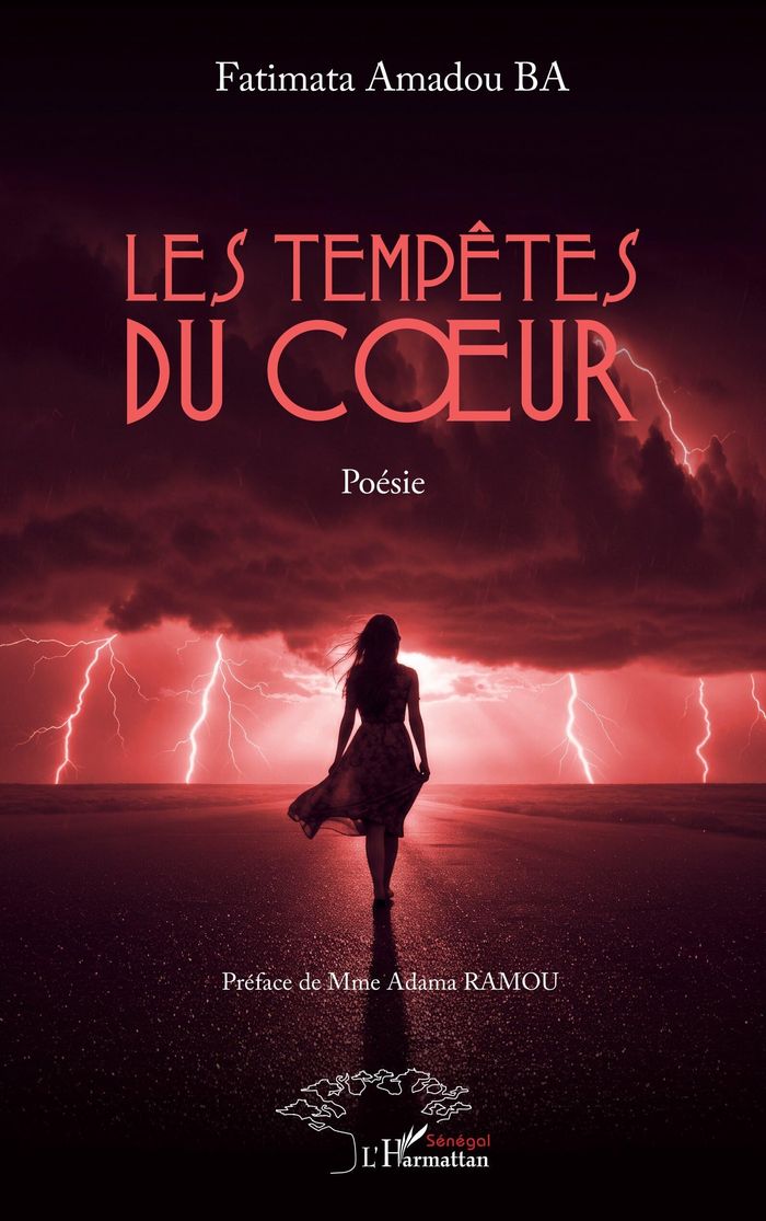 Couverture du livre « Les Tempêtes du coeur » de Fatimata Amadou Ba, librairie Les Contes Infusés à Corte
