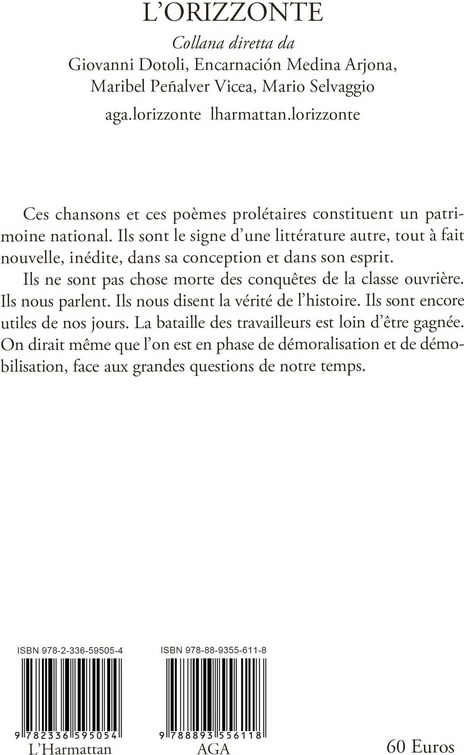Quatrième de couverture de « Tachés du sang, baignés des larmes : Poèmes et Chansons socialistes (1900 - 1936) »