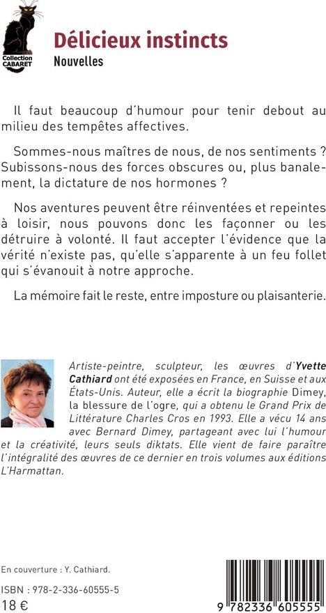 Quatrième de couverture de « Délicieux instincts : Nouvelles »