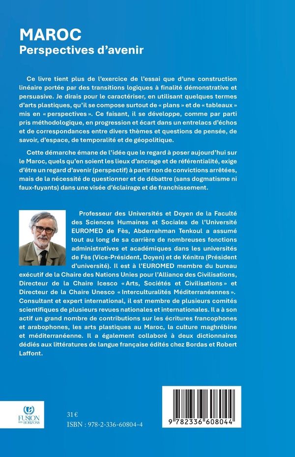 Quatrième de couverture de « Maroc : perspectives d avenir »