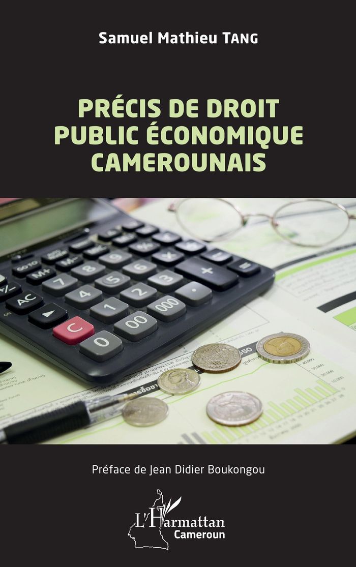 Couverture du livre « Précis de droit public économique camerounais » de Samuel Mathieu Tang, librairie Les Contes Infusés à Corte