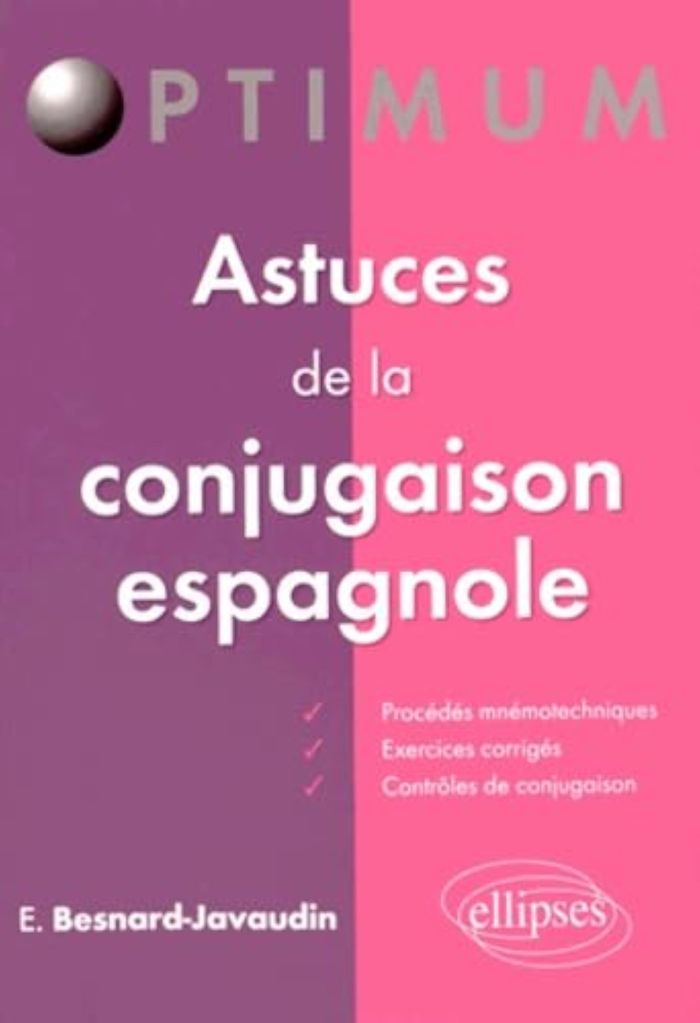 Couverture du livre « ASTUCES DE LA CONJUGAISON ESPAGNOLE », librairie Les Contes Infusés à Corte