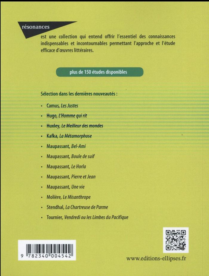 Quatrième de couverture de « RABELAIS, GARGANTUA »