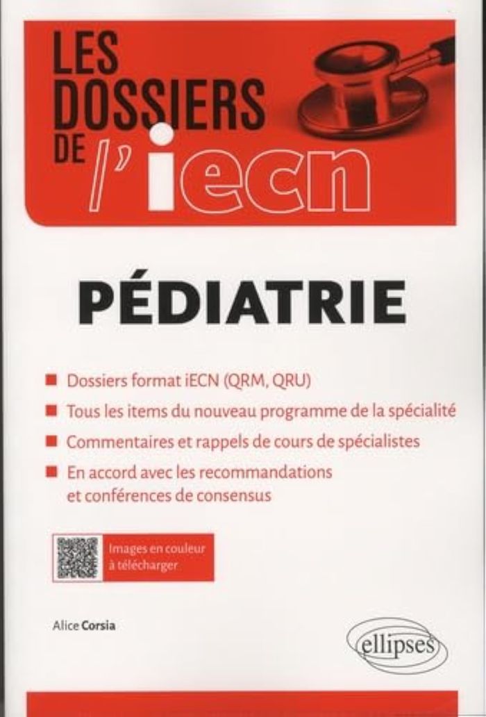 Couverture du livre « PEDIATRIE » de Alice Corsia, librairie Les Contes Infusés à Corte