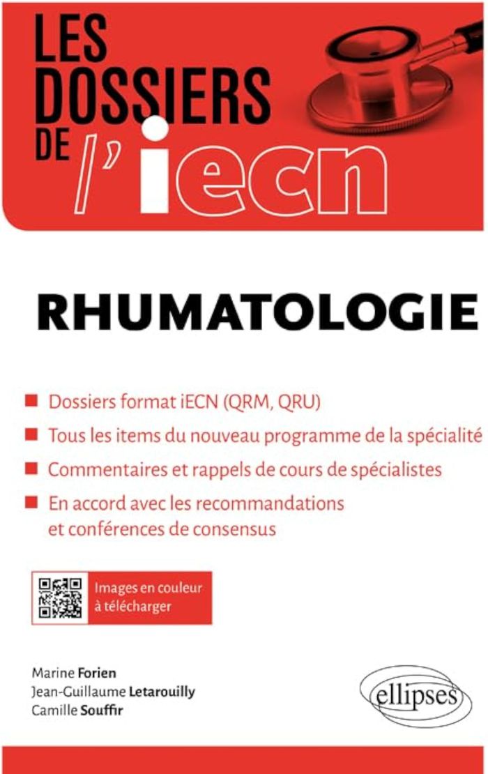 Couverture du livre « RHUMATOLOGIE » de Forien/letarouilly, librairie Les Contes Infusés à Corte