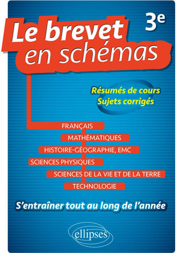 Couverture du livre « LE BREVET EN SCHEMAS » de Hammerton/binauld, librairie Les Contes Infusés à Corte