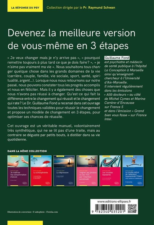 Quatrième de couverture de « DEVENEZ LA MEILLEURE VERSION DE VOUS-MEME EN 3 ETAPES - MANUEL DE DEVELOPPEMENT PERSONNEL »
