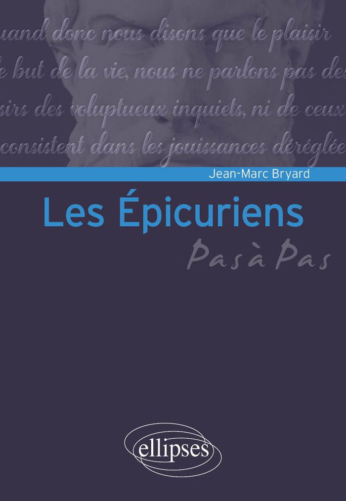 Couverture du livre « LES EPICURIENS », librairie Les Contes Infusés à Corte