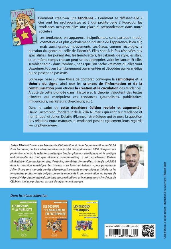 Quatrième de couverture de « Les dessous des tendances : quand l'éphémère fait avancer le monde »