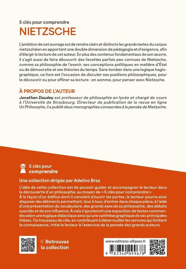 Quatrième de couverture de « Nietzsche »