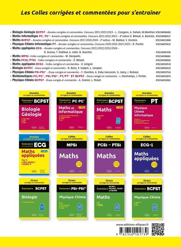 Quatrième de couverture de « Physique : MPSI, PTSI »