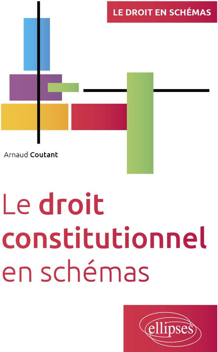 Couverture du livre « Le droit constitutionnel en schémas » de Arnaud Coutant, librairie Les Contes Infusés à Corte