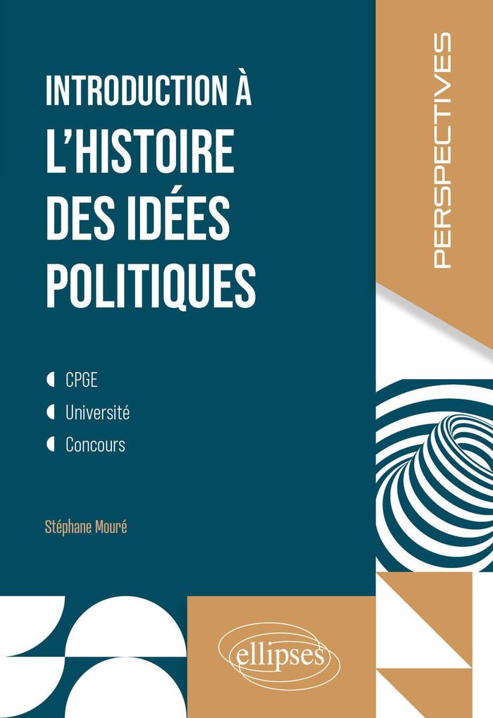 Couverture du livre « Introduction à l'histoire des idées politiques » de Stéphane Mouré, librairie Les Contes Infusés à Corte