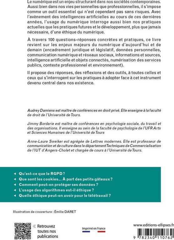 Quatrième de couverture de « LE BON USAGE DU NUMERIQUE - COMMENT S'EN SERVIR, POUR SOI ET POUR LES AUTRES »