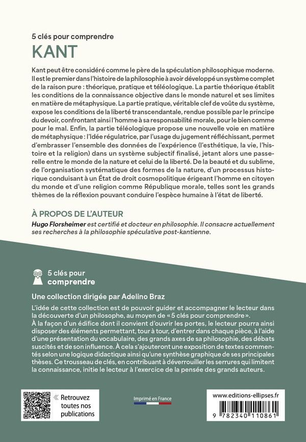 Quatrième de couverture de « Kant »