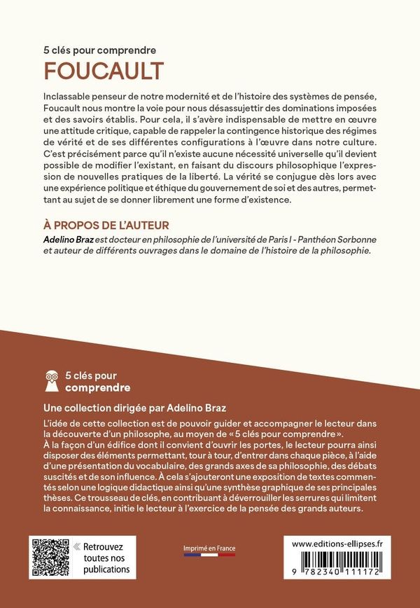 Quatrième de couverture de « Foucault »