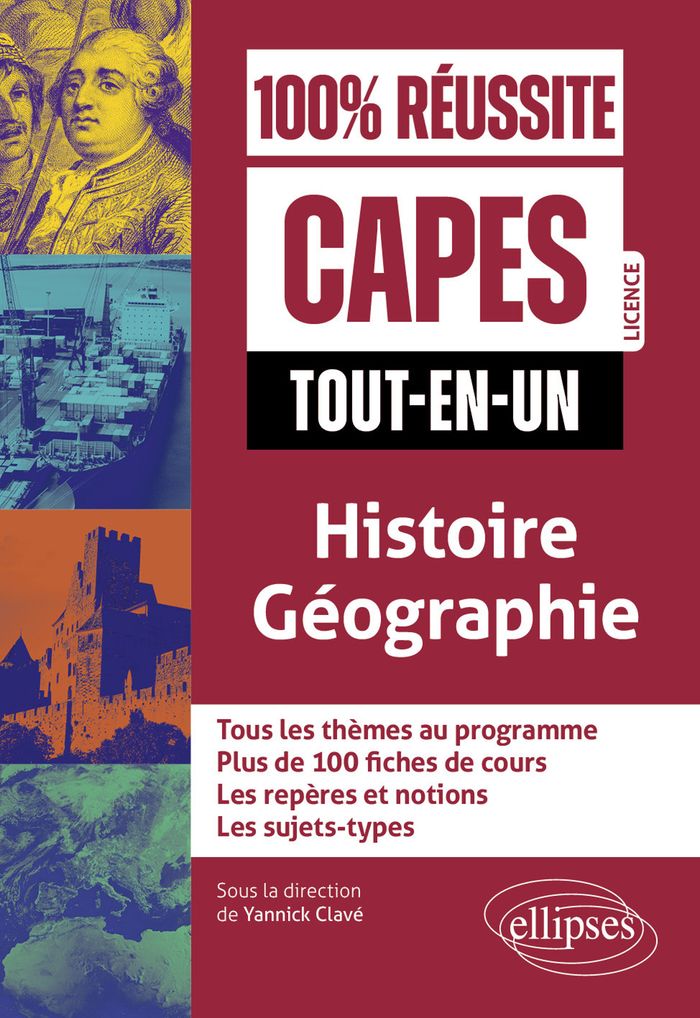 Couverture du livre « CAPES TOUT-EN-UN HISTOIRE-GEOGRAPHIE » de Clave/fleury/guizard, librairie Les Contes Infusés à Corte