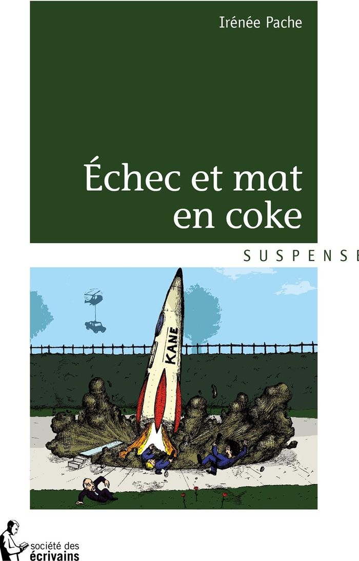 Couverture du livre « ECHEC ET MAT EN COKE », librairie Les Contes Infusés à Corte