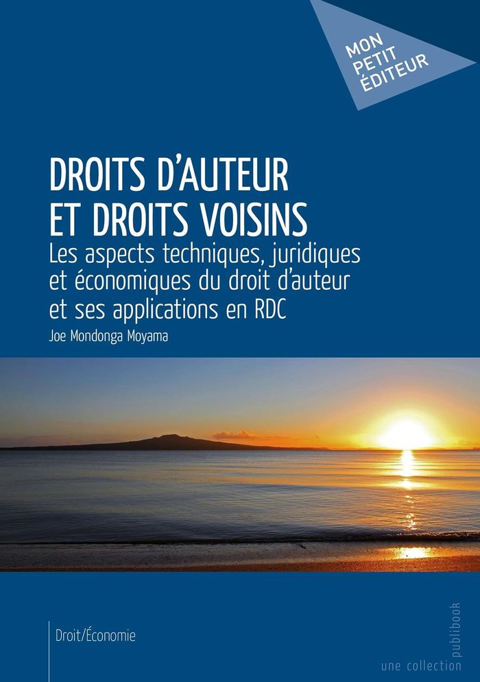 Couverture du livre « DROITS D'AUTEUR ET DROITS VOISINS - LES ASPECTS TECHNIQUES, JURIDIQUES ET ECONOMIQUES DU DROIT D'AUT » de Mondonga Moyama Joe, librairie Les Contes Infusés à Corte