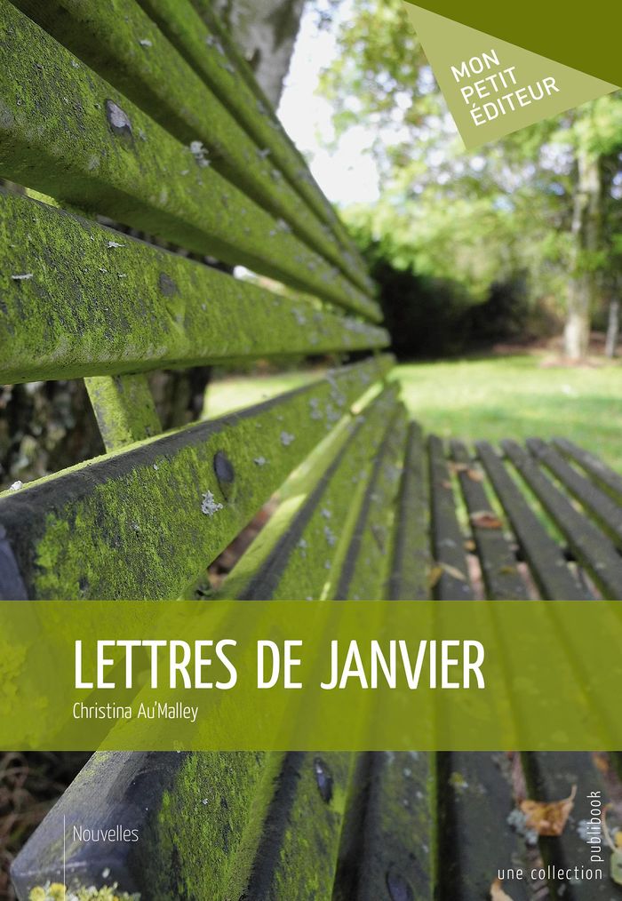 Couverture du livre « LETTRES DE JANVIER » de Christina Au'Malley, librairie Les Contes Infusés à Corte