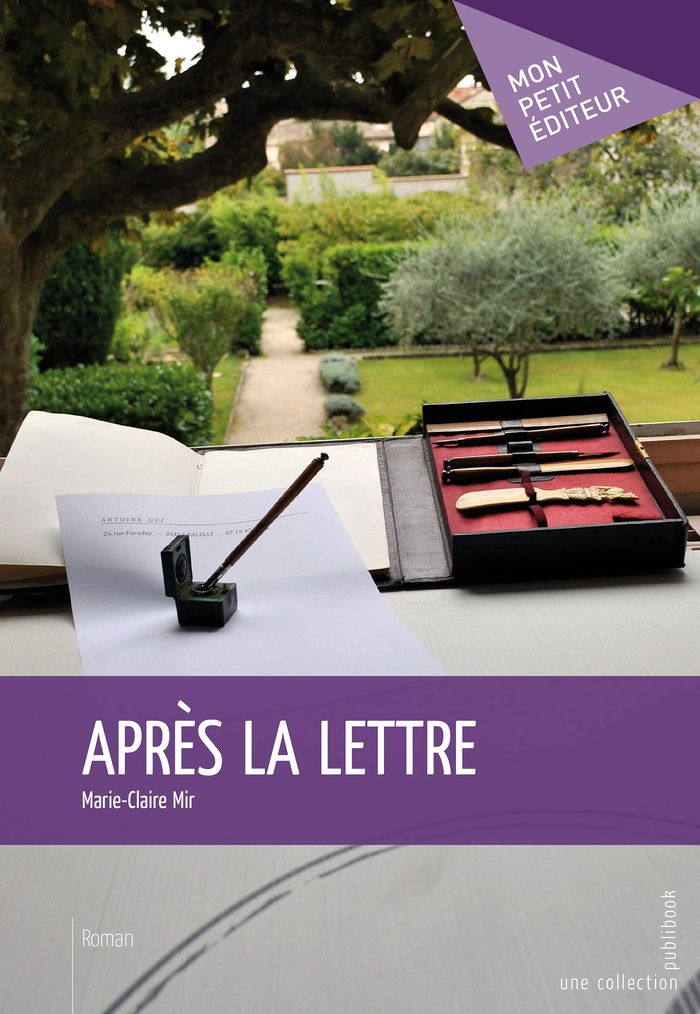 Couverture du livre « APRES LA LETTRE » de Marie Gillet, librairie Les Contes Infusés à Corte