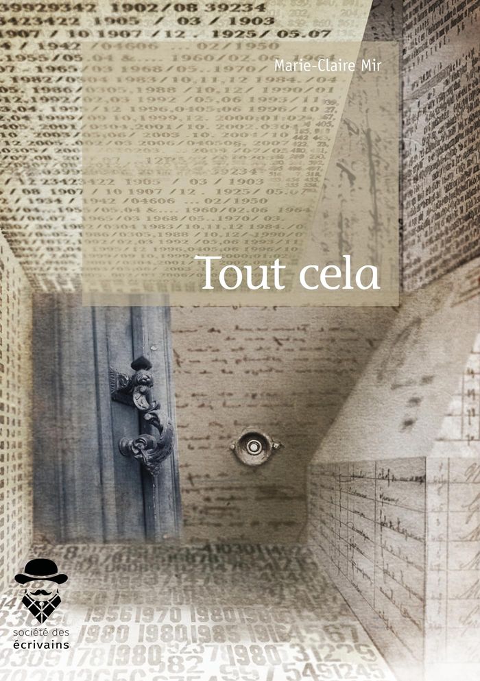 Couverture du livre « TOUT CELA » de Marie Gillet, librairie Les Contes Infusés à Corte
