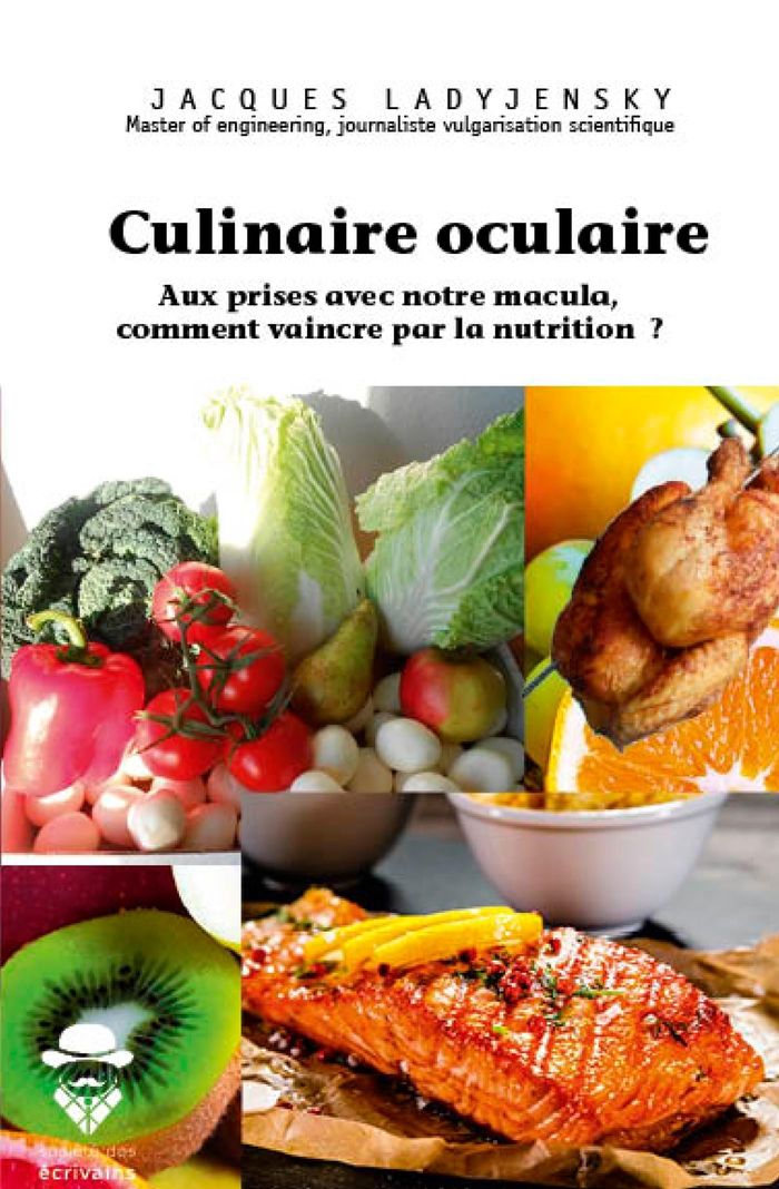 Couverture du livre « CULINAIRE OCULAIRE » de Jacques Ladyjensky, librairie Les Contes Infusés à Corte