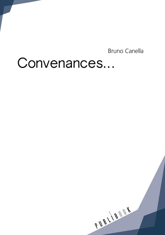 Couverture du livre « CONVENANCES... », librairie Les Contes Infusés à Corte