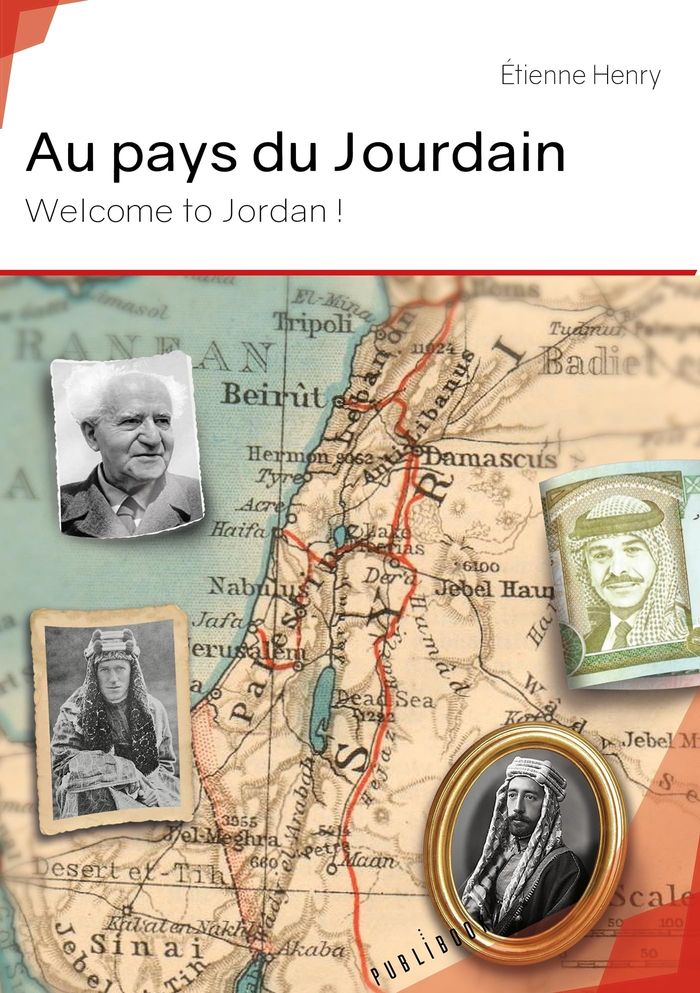 Couverture du livre « AU PAYS DU JOURDAIN », librairie Les Contes Infusés à Corte