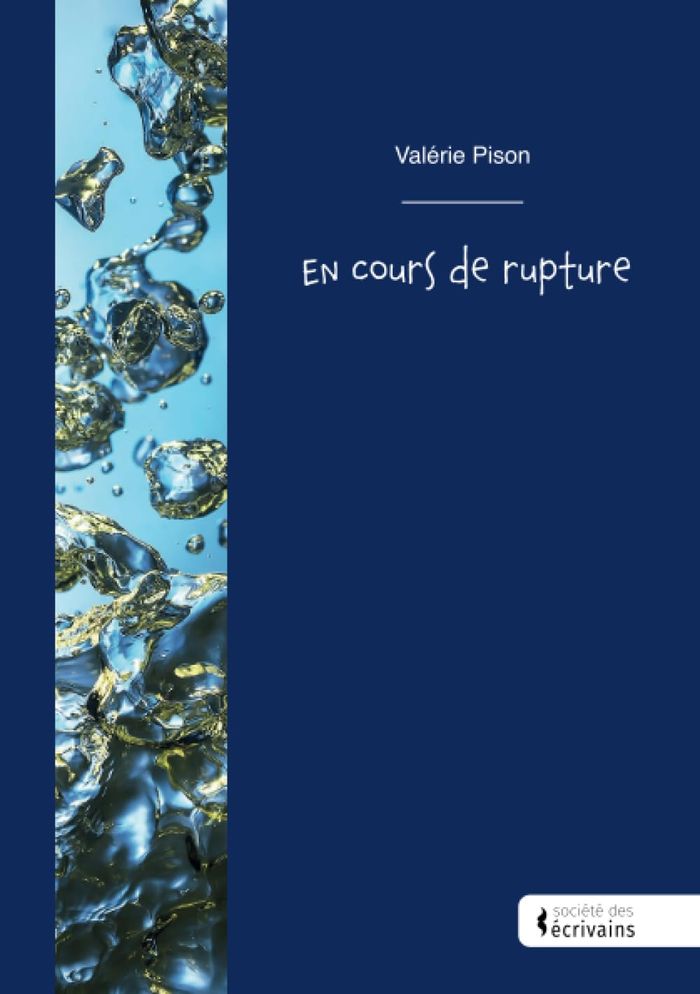Couverture du livre « En cours de rupture » de Valérie Pison, librairie Les Contes Infusés à Corte