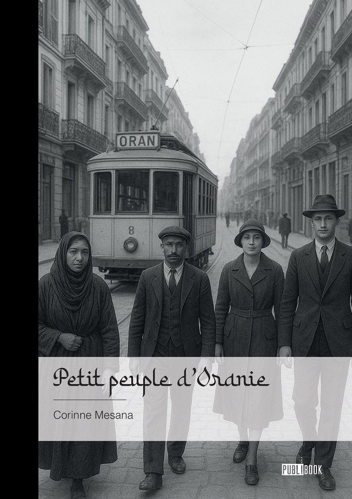 Couverture du livre « PETIT PEUPLE D'ORANIE » de Corinne Mesana, librairie Les Contes Infusés à Corte